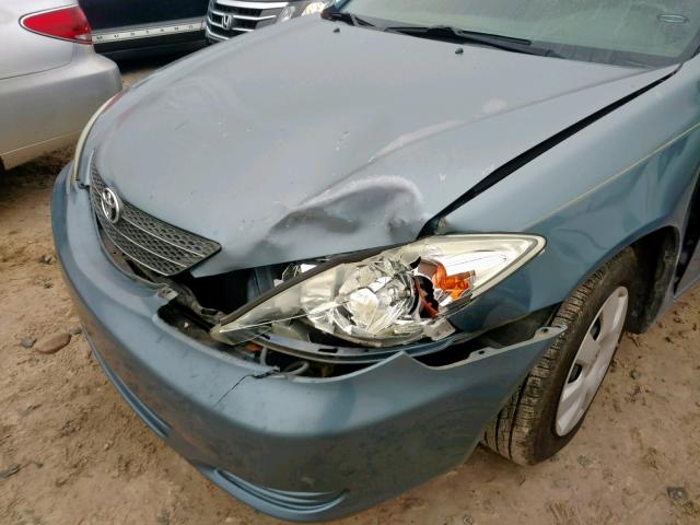 4T1BE30K42U607006 - 2002 TOYOTA CAMRY LE BLUE photo 9