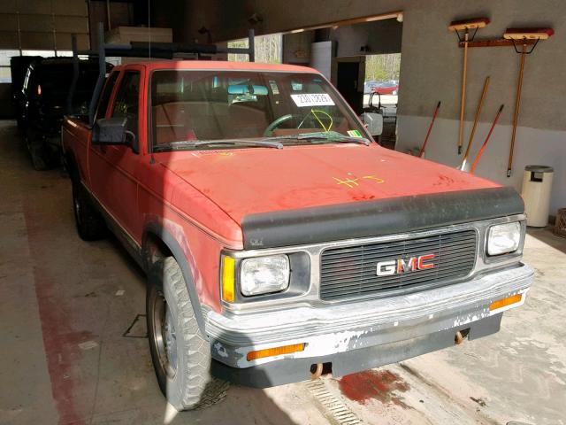 1GTDT19Z3N0503464 - 1992 GMC SONOMA RED photo 1