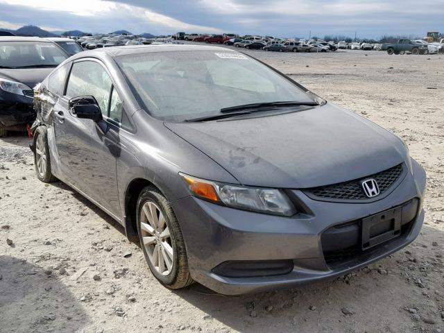 2HGFG3B16CH534697 - 2012 HONDA CIVIC EXL GRAY photo 1