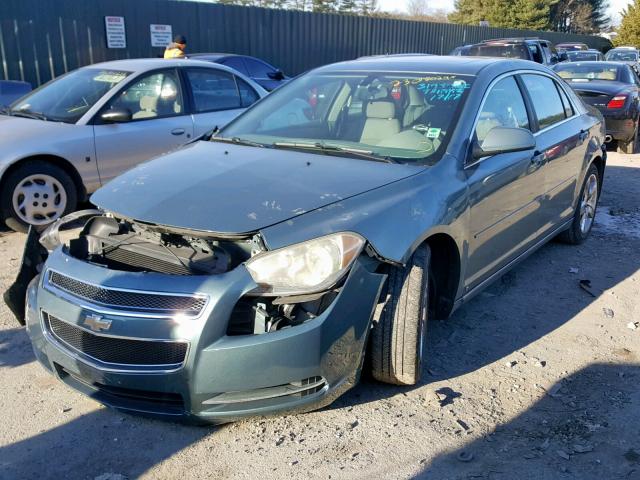 1G1ZH57BX9F135445 - 2009 CHEVROLET MALIBU 1LT 绿色 照片 2