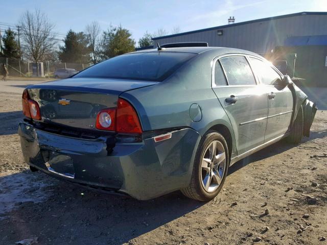 1G1ZH57BX9F135445 - 2009 CHEVROLET MALIBU 1LT 绿色 照片 4