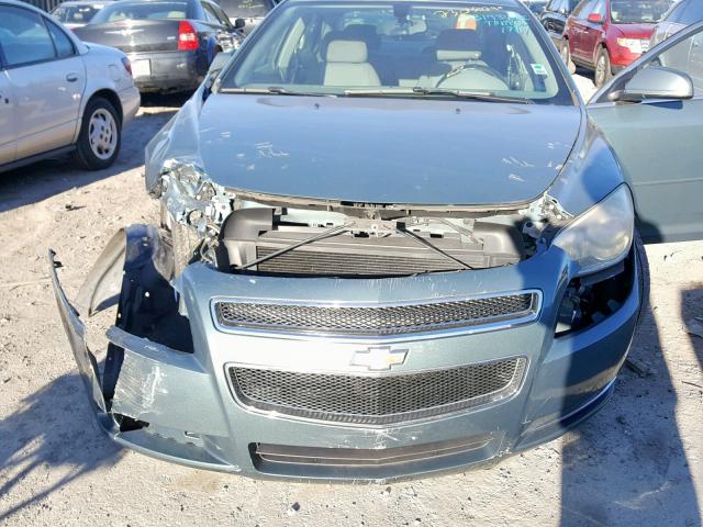1G1ZH57BX9F135445 - 2009 CHEVROLET MALIBU 1LT 绿色 照片 7