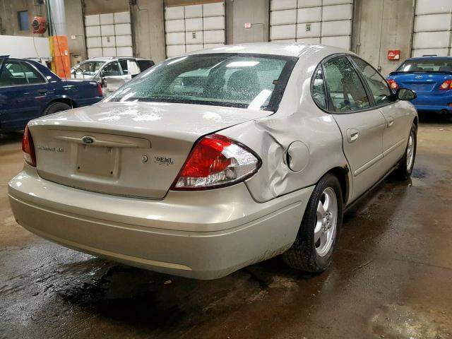 1FAFP53U06A236030 - 2006 FORD TAURUS SE TEAL photo 4