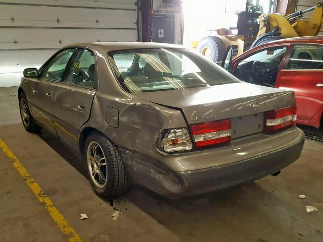 JT8BF28G510333461 - 2001 LEXUS ES 300 GRAY photo 3