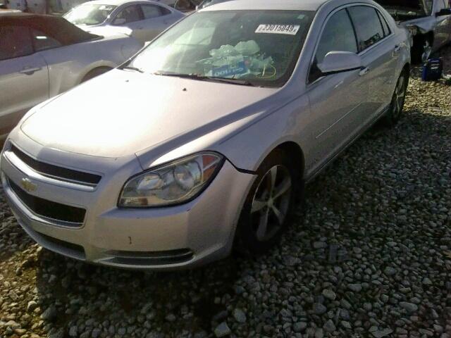 1G1ZC5E05CF201410 - 2012 CHEVROLET MALIBU 1LT ვერცხლისფერი ფოტო 2