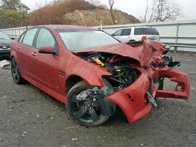 6G2EC57Y79L216260 - 2009 PONTIAC G8 GT BURGUNDY photo 1