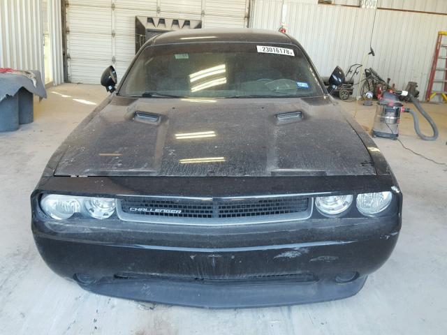 2C3CDYAG2CH145525 - 2012 DODGE CHALLENGER შავი ფოტო 9