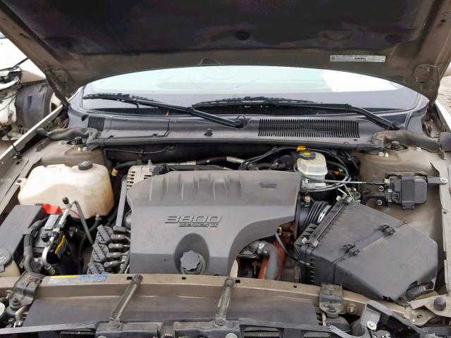 1G4HP52K93U245009 - 2003 BUICK LESABRE CU BEIGE photo 7