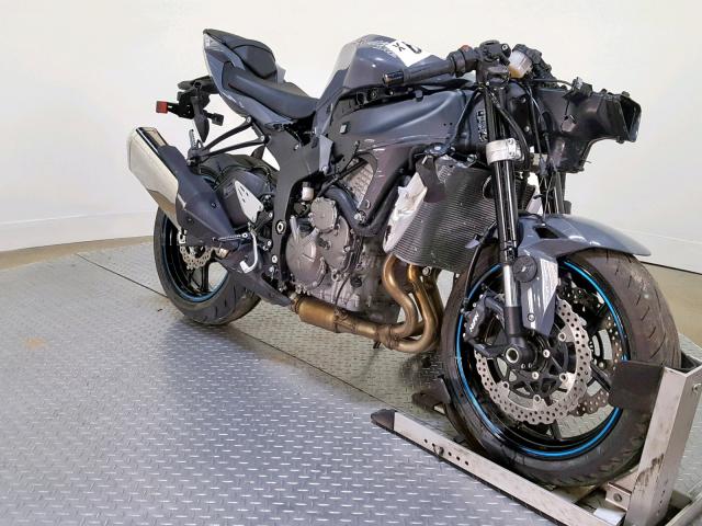 JKBZXJH17KA000781 - 2019 KAWASAKI ZX636 K GRAY photo 2