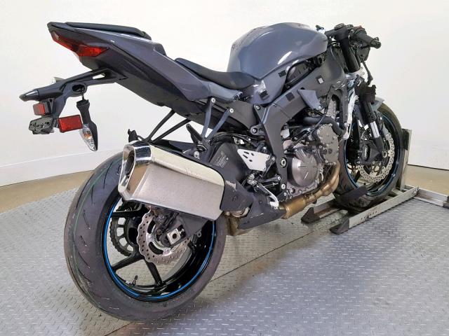 JKBZXJH17KA000781 - 2019 KAWASAKI ZX636 K GRAY photo 8