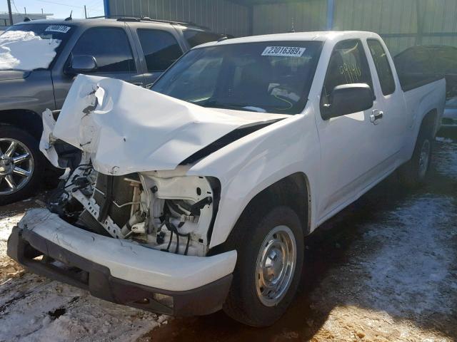 1GCESBF96C8126354 - 2012 CHEVROLET COLORADO WHITE photo 2