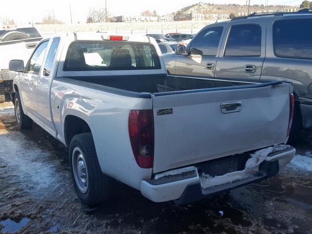 1GCESBF96C8126354 - 2012 CHEVROLET COLORADO WHITE photo 3