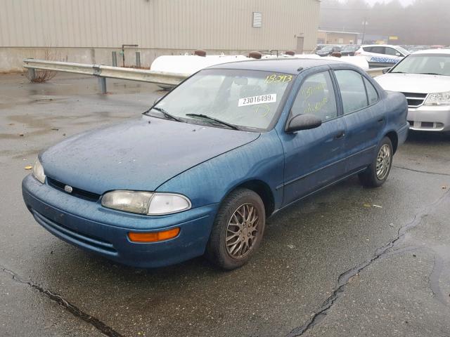 1Y1SK5364RZ104477 - 1994 GEO PRIZM BASE GREEN photo 2