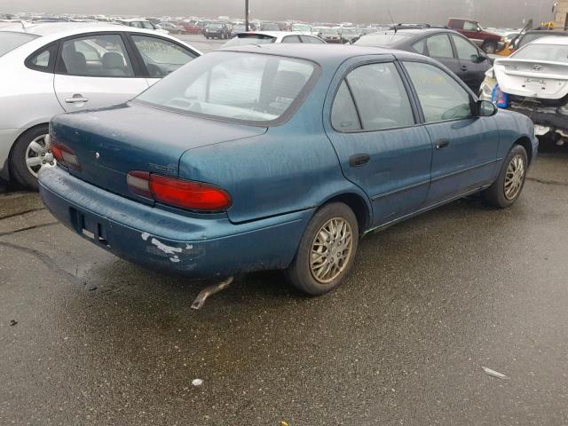 1Y1SK5364RZ104477 - 1994 GEO PRIZM BASE GREEN photo 4