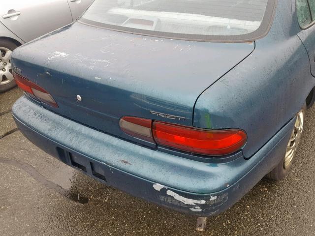 1Y1SK5364RZ104477 - 1994 GEO PRIZM BASE GREEN photo 9