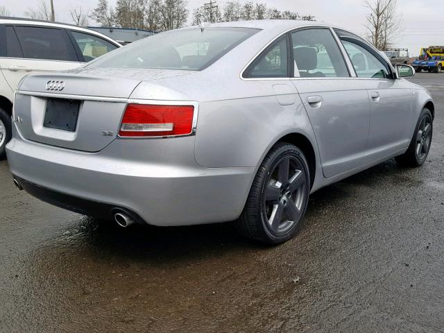 WAUBH74F68N092638 - 2008 AUDI A6 S-LINE SILVER photo 4