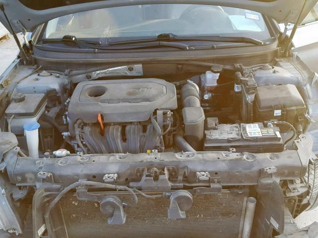 5NPE34AF7GH334367 - 2016 HYUNDAI SONATA SPO SILVER photo 7