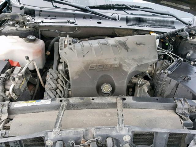 1G4HR54K34U178447 - 2004 BUICK LESABRE LI BLACK photo 7