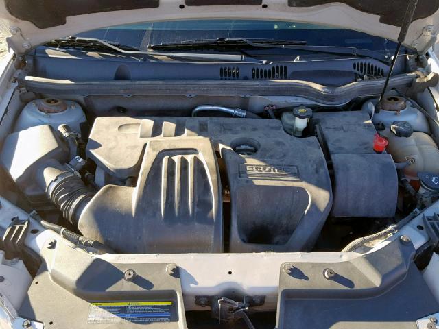 1G1AL15F877150740 - 2007 CHEVROLET COBALT LT SILVER photo 7