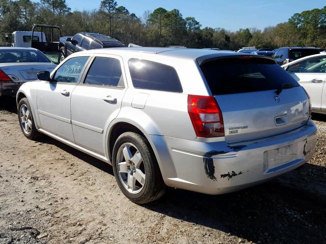 2D8GZ48VX5H537698 - 2005 DODGE MAGNUM SXT SILVER photo 3