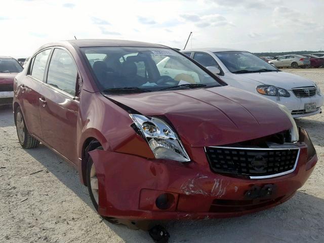 3N1AB61E58L752659 - 2008 NISSAN SENTRA 2.0 RED photo 1