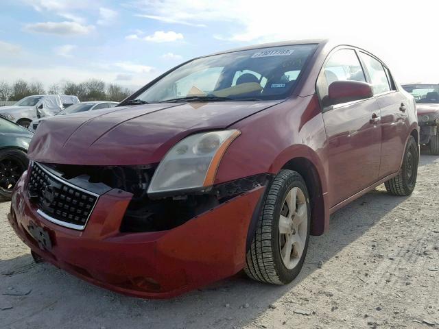 3N1AB61E58L752659 - 2008 NISSAN SENTRA 2.0 RED photo 2