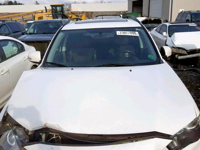 JA4JT3AW4AZ003913 - 2010 MITSUBISHI OUTLANDER WHITE photo 7