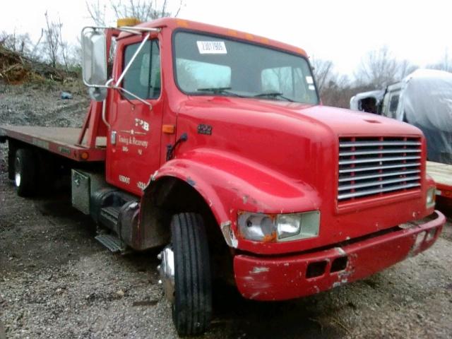 1HTSCABM2TH267039 - 1996 INTERNATIONAL 4000 4700 RED photo 1