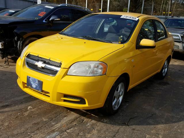 KL1TD56688B039176 - 2008 CHEVROLET AVEO BASE Сары фото 2
