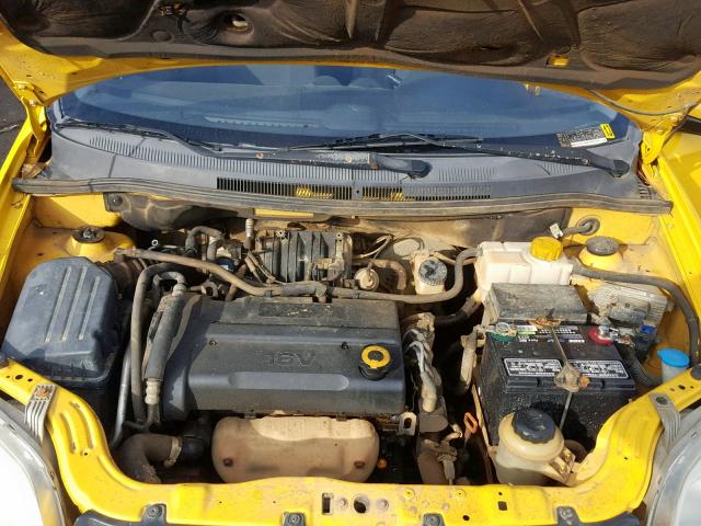 KL1TD56688B039176 - 2008 CHEVROLET AVEO BASE Сары фото 7