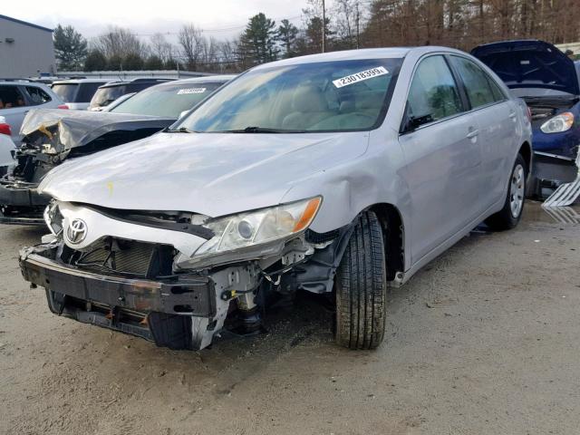 4T1BE46K27U112470 - 2007 TOYOTA CAMRY SILVER photo 2