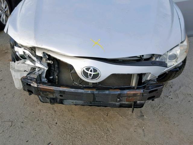 4T1BE46K27U112470 - 2007 TOYOTA CAMRY SILVER photo 7