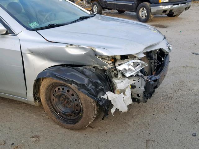 4T1BE46K27U112470 - 2007 TOYOTA CAMRY SILVER photo 9