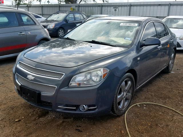 1G1ZK57B18F271267 - 2008 CHEVROLET MALIBU LTZ გრაფიტი ფოტო 2