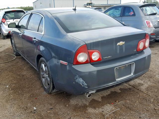 1G1ZK57B18F271267 - 2008 CHEVROLET MALIBU LTZ გრაფიტი ფოტო 3