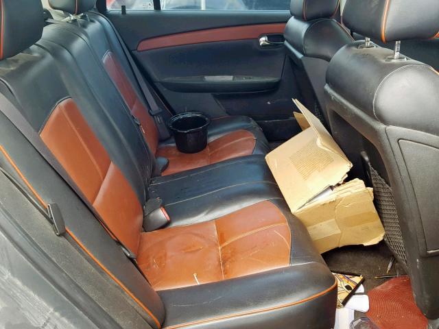 1G1ZK57B18F271267 - 2008 CHEVROLET MALIBU LTZ გრაფიტი ფოტო 6