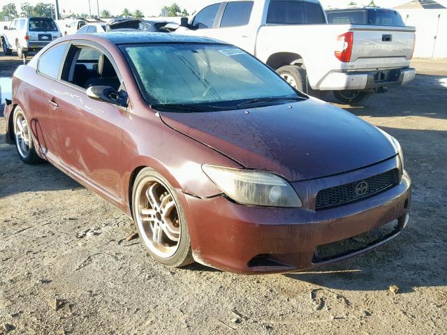 JTKDE177650011595 - 2005 TOYOTA SCION TC 栗色 照片 1