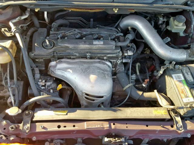 JTKDE177650011595 - 2005 TOYOTA SCION TC 栗色 照片 7