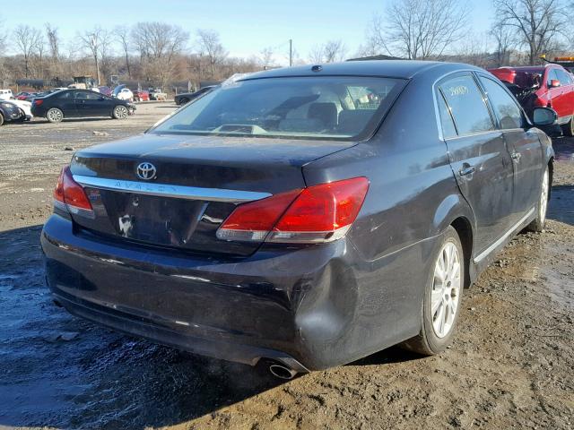 4T1BK3DB3BU432055 - 2011 TOYOTA AVALON BAS BLACK photo 4