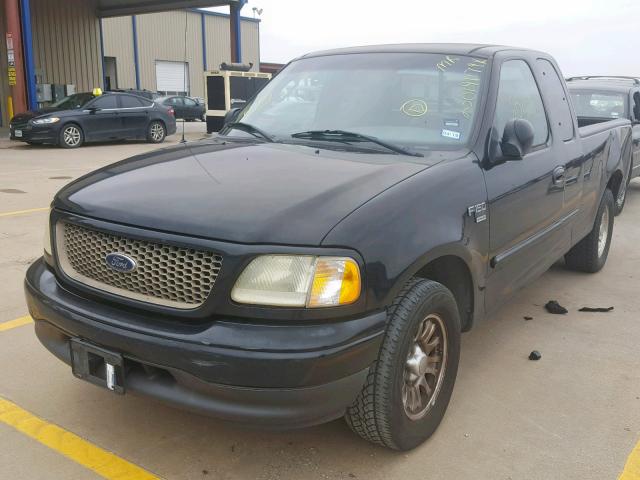 1FTRX17W32NB36776 - 2002 FORD F150 შავი ფოტო 2