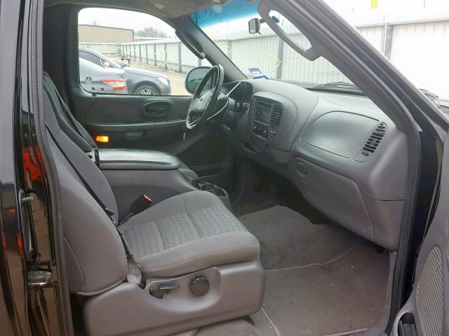 1FTRX17W32NB36776 - 2002 FORD F150 შავი ფოტო 5
