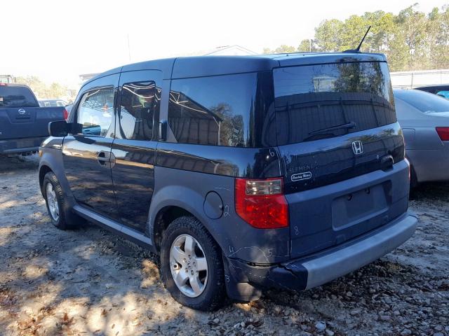 5J6YH28625L027331 - 2005 HONDA ELEMENT EX BLACK photo 3