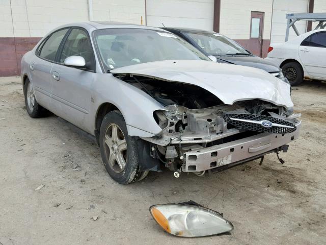 1FAHP56S62G203236 - 2002 FORD TAURUS SEL SILVER photo 1