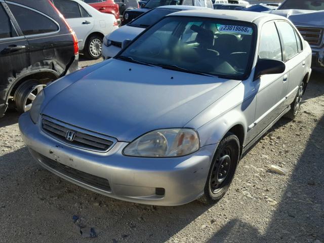 2HGEJ661XXH537360 - 1999 HONDA CIVIC BASE SILVER photo 2