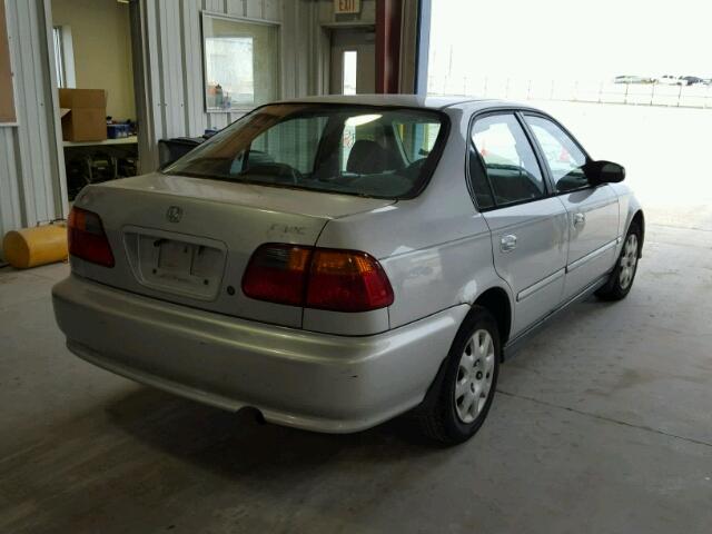 2HGEJ661XXH537360 - 1999 HONDA CIVIC BASE SILVER photo 4