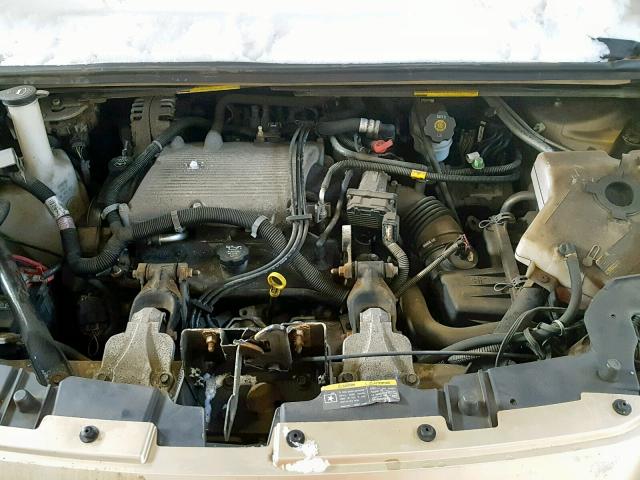 1GNDV23L35D215903 - 2005 CHEVROLET UPLANDER L 金色 照片 7