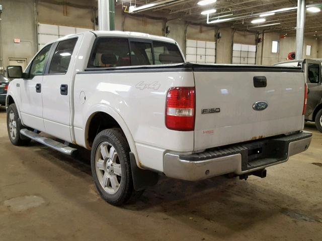 1FTPW14V37FB46490 - 2007 FORD F150 SUPER WHITE photo 3