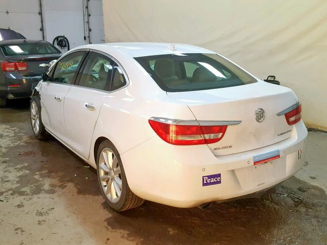 1G4PR5SK6D4145392 - 2013 BUICK VERANO CON WHITE photo 3