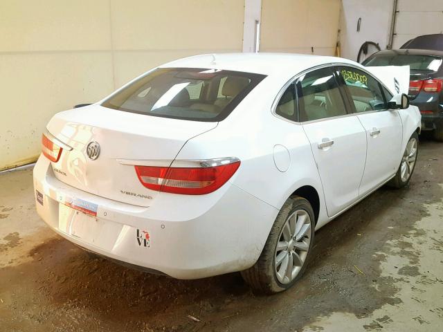 1G4PR5SK6D4145392 - 2013 BUICK VERANO CON WHITE photo 4