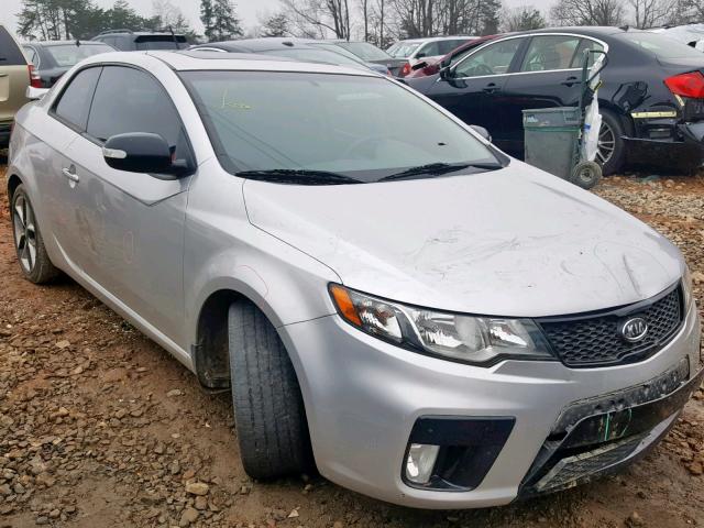 KNAFW6A37A5259509 - 2010 KIA FORTE SX SILVER photo 1